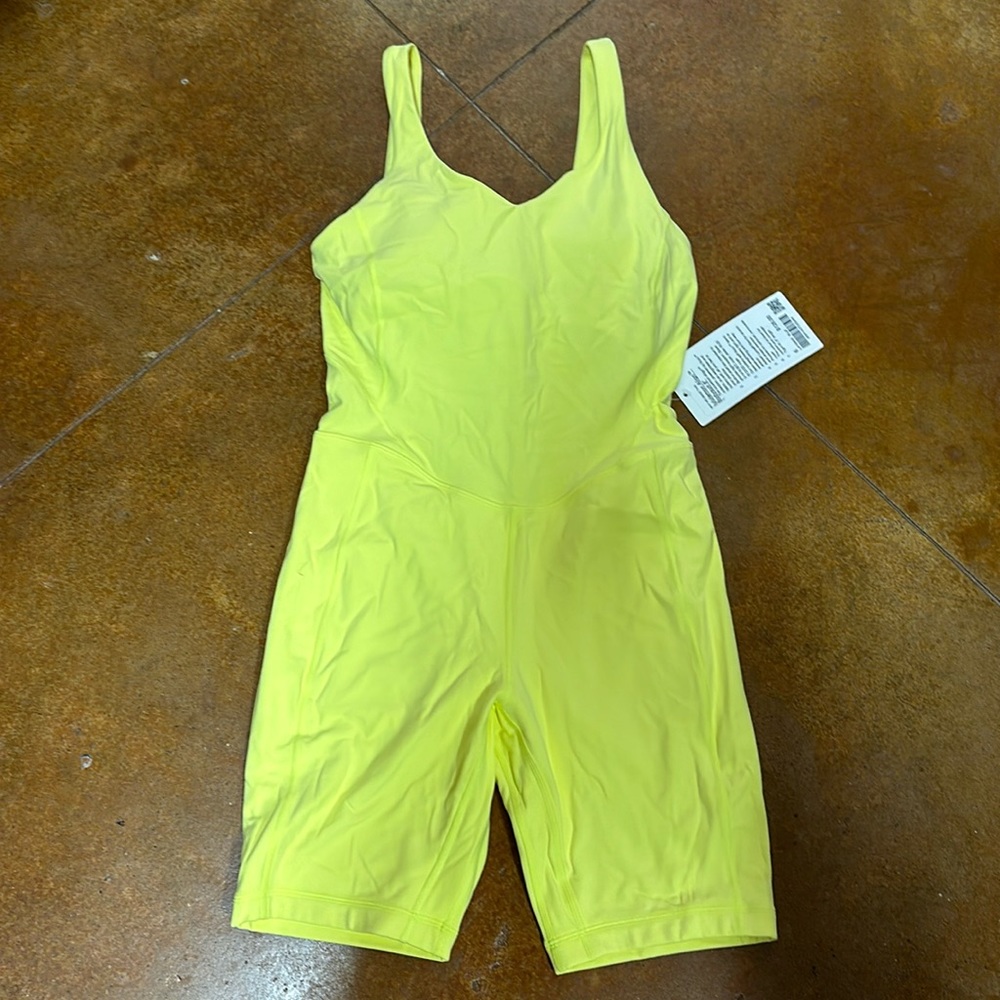 Lululemon skin bodysuit 8”